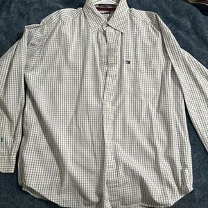 Tommy Hilfiger Long Sleeve Button Down-XL